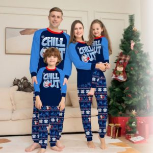 Family snowman pyjamas for Christmas pyjamas
